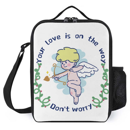 Insulated Lunch Bag Custom Print | Portable Thermal Meal Tote 600D