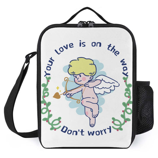 Insulated Lunch Bag Custom Print | Portable Thermal Meal Tote 600D