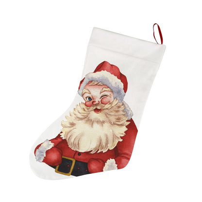 Personalized Christmas Stocking | Custom Photo & Text Design