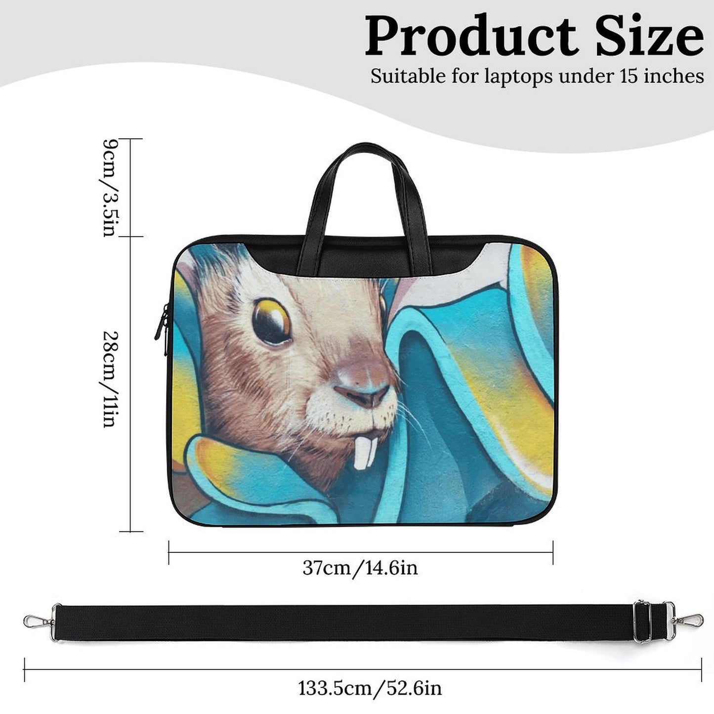 Custom PU Leather Laptop Bag | Personalized Corporate Gift Briefcase