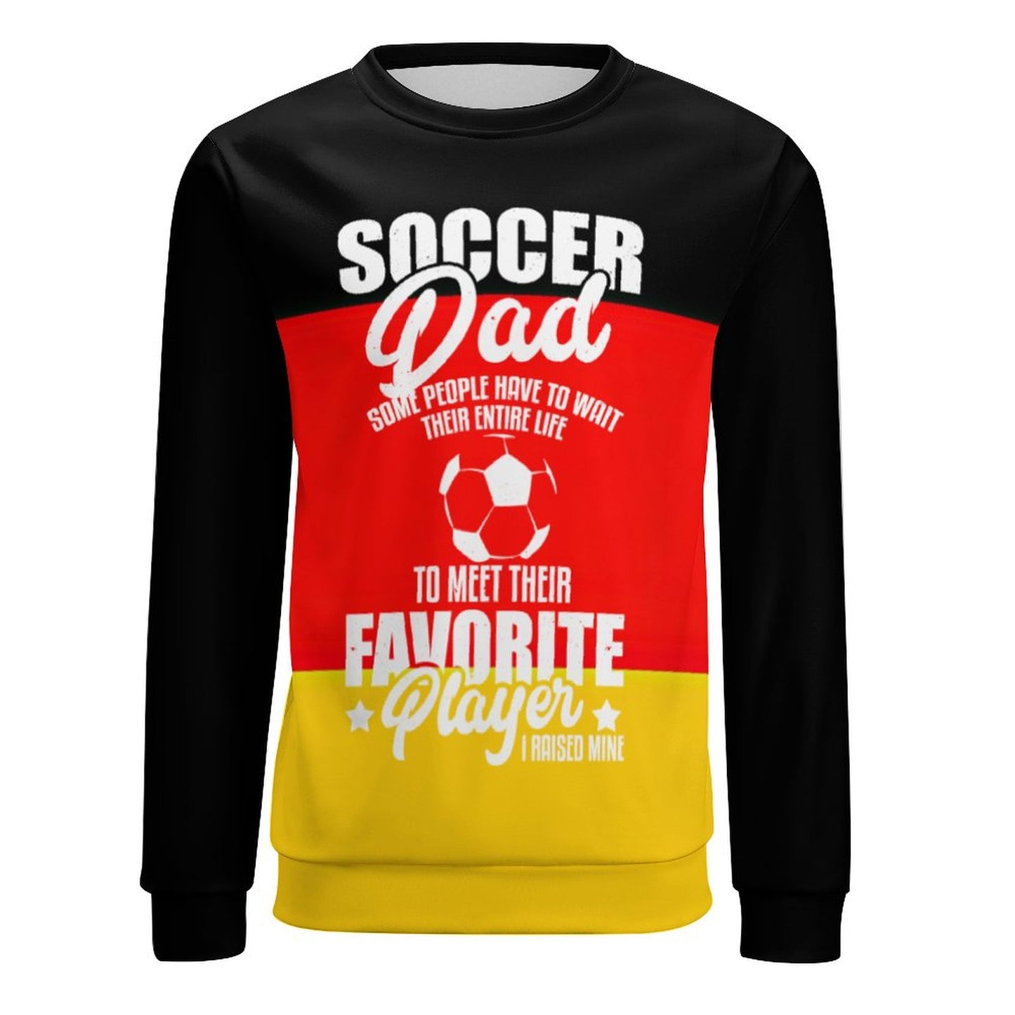 Custom All-Over Print Sweatshirt | Cotton-Feel Scuba Pullover (S-5XL)