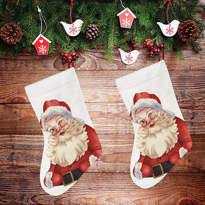 Personalized Christmas Stocking | Custom Photo & Text Design