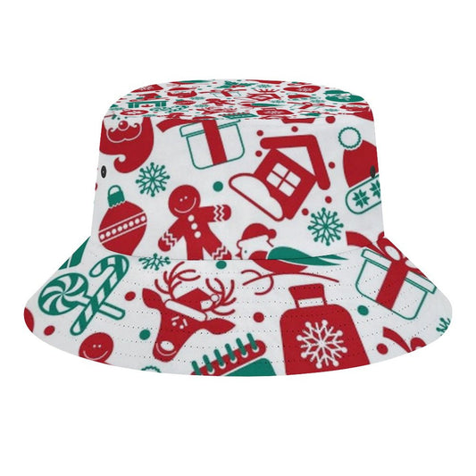Custom All-Over Print Bucket Hat | Unisex Polyester Twill Sun Protection