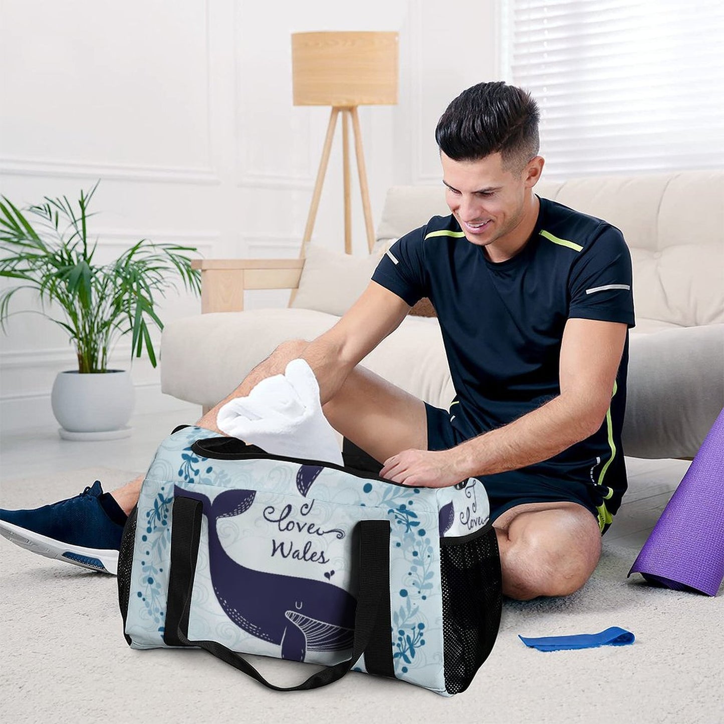 Custom Cavalry Twill Duffel | Personalized Weekend Bag