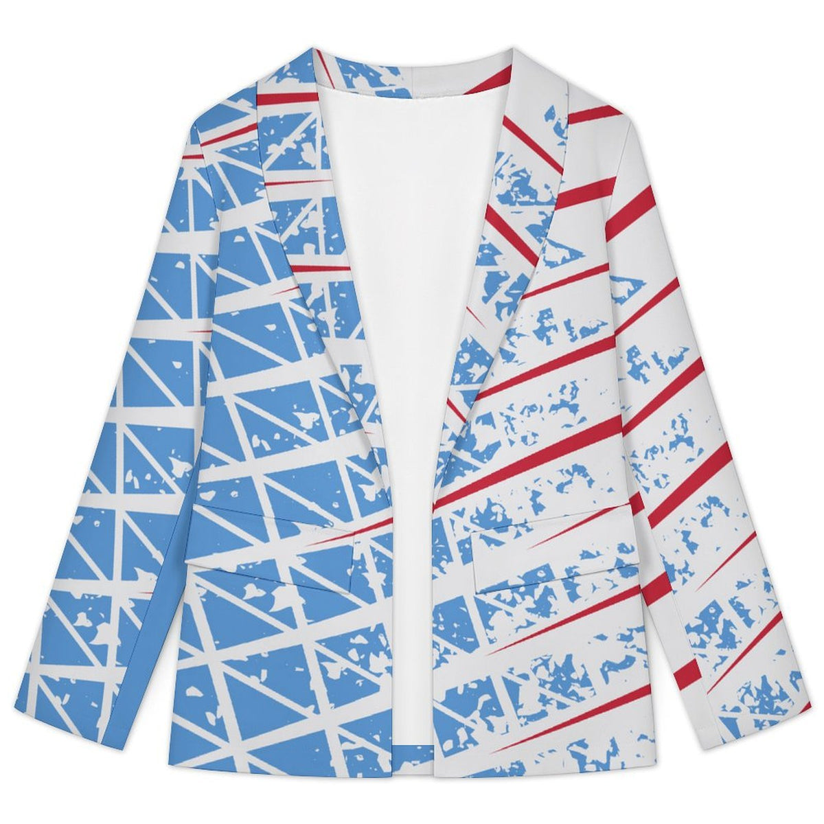 Casual Suit Stripe Line Pattern