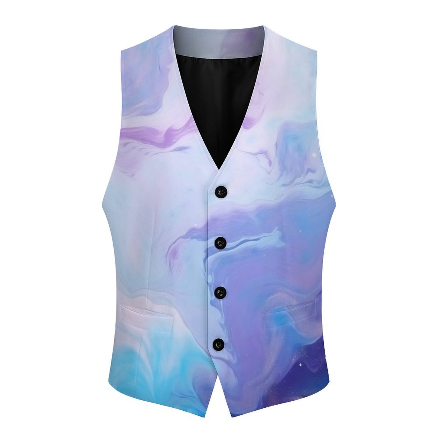 Custom Men's Suit Vest | Personalized Photo Print Waistcoat