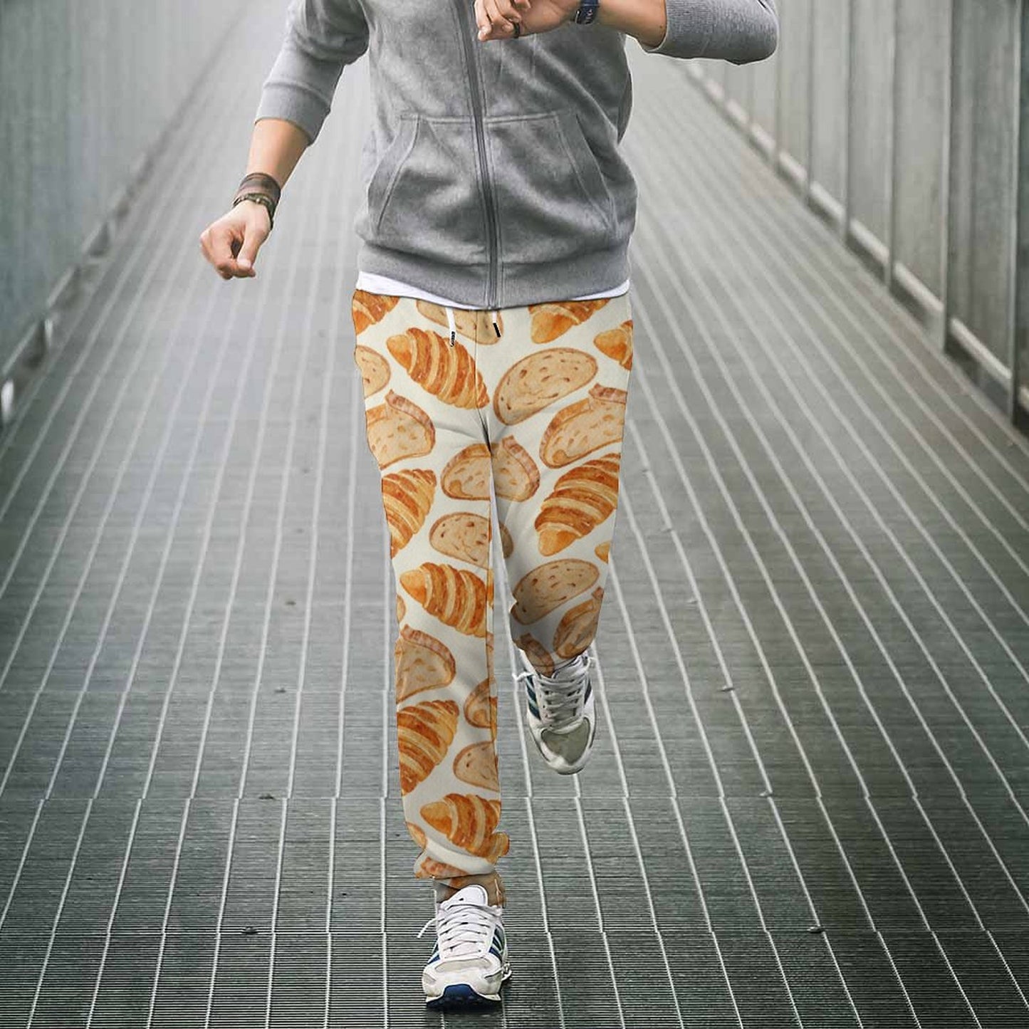 Custom All-Over Print French Terry Joggers | Breathable Streetwear Sweatpants