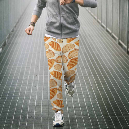 Custom All-Over Print French Terry Joggers | Breathable Streetwear Sweatpants