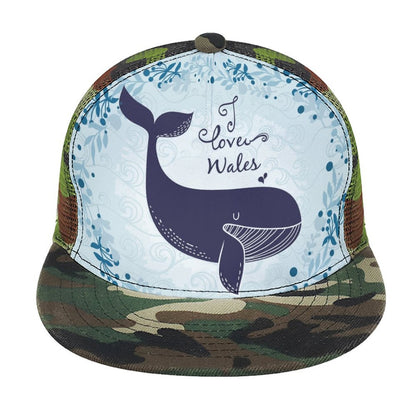 Design a Custom Flat Brim Trucker Hat | Mesh Snapback Cap