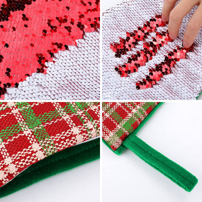 Custom Sequin Christmas Stocking | Magic Reversible Photo Sock