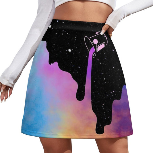 Custom Double-Layered Mini Skirt | Structured Tiered Design