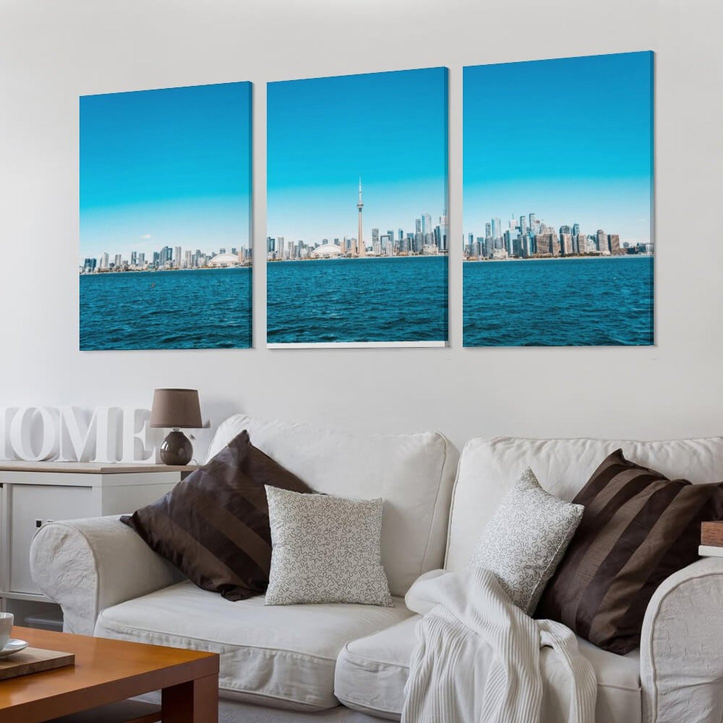 3 Piece Custom Canvas Wall Art | Turn Your Photos into a Triptych Set