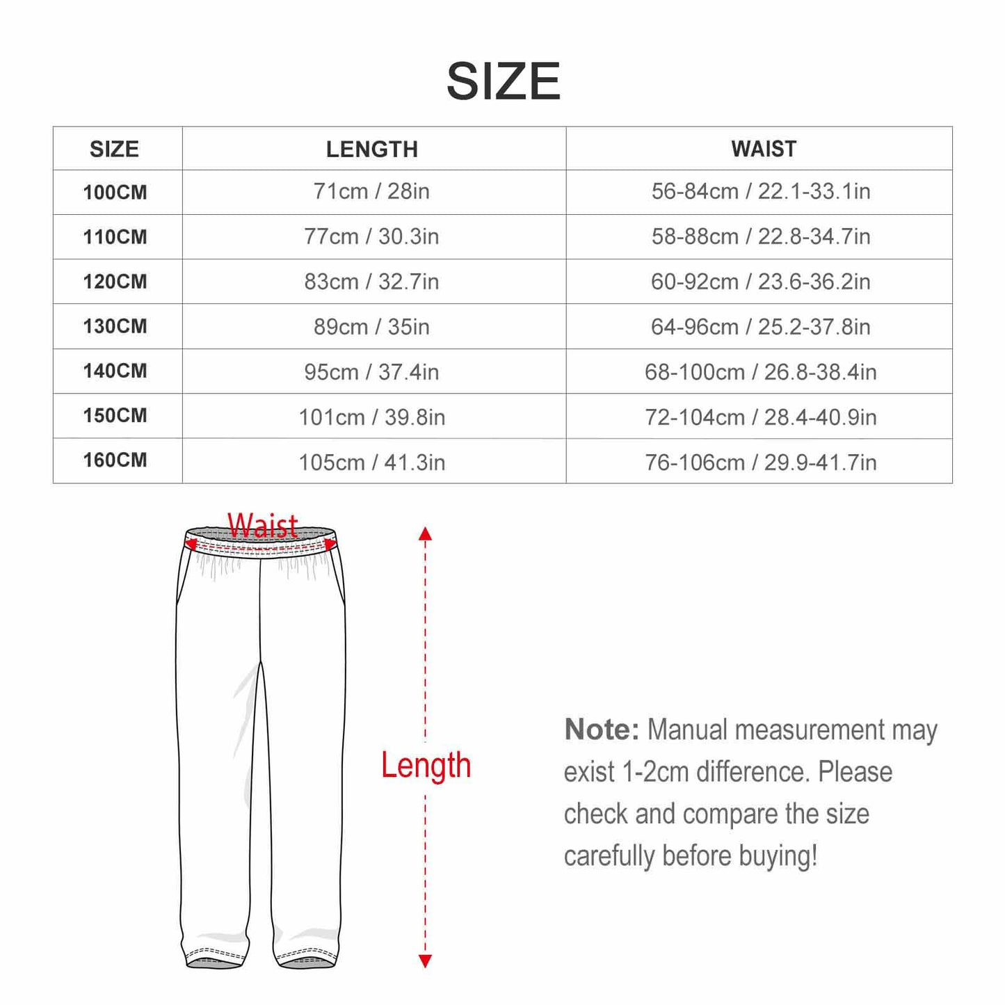 Custom Kids' Pajama Pants | Personalized Straight-Leg Sleepwear