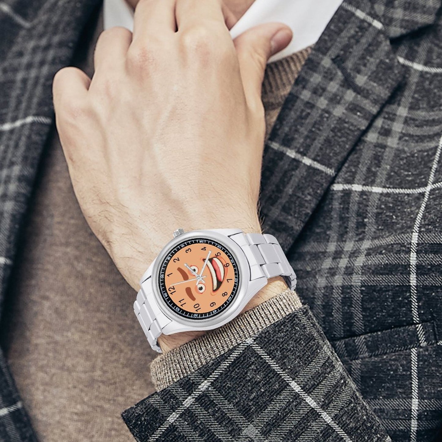 Custom Photo Minimalist Steel Watch