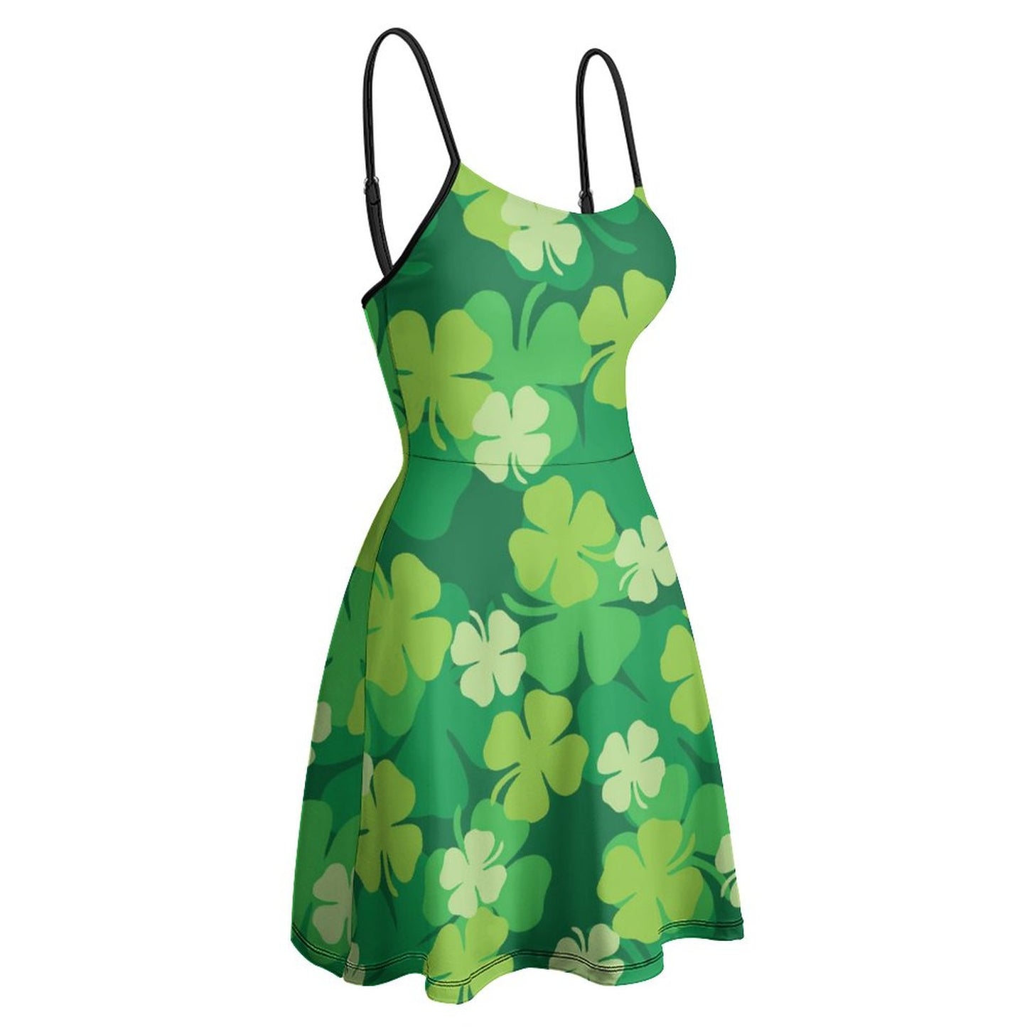 Custom Adjustable Strap Cami Dress | Women's A-Line Slip Dress (Wrinkle-Free)