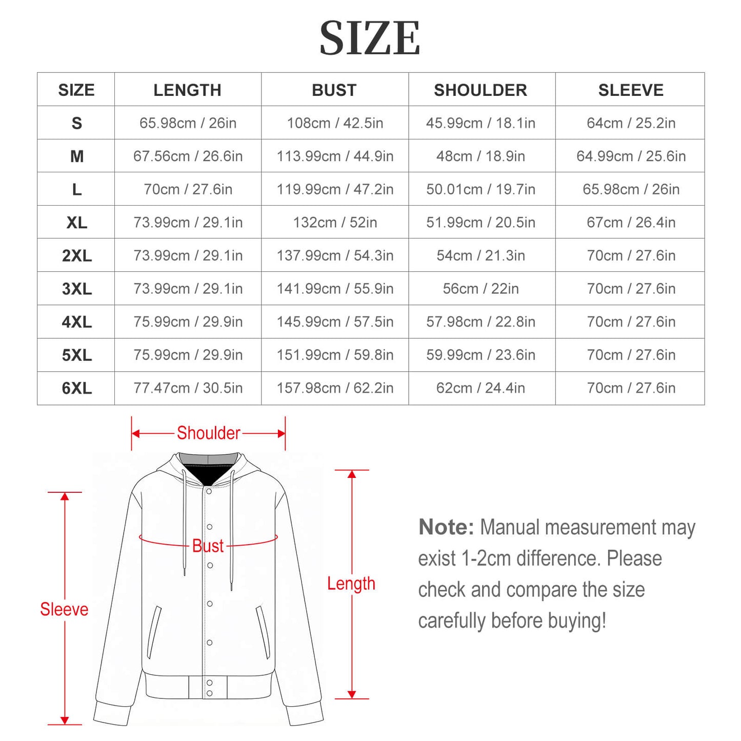 Custom Hooded Bomber Jacket with All-Over Print - Unisex Personalized Baseball Jacket