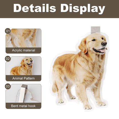 Custom Acrylic Car Visor Clip with Personalized Photo Print