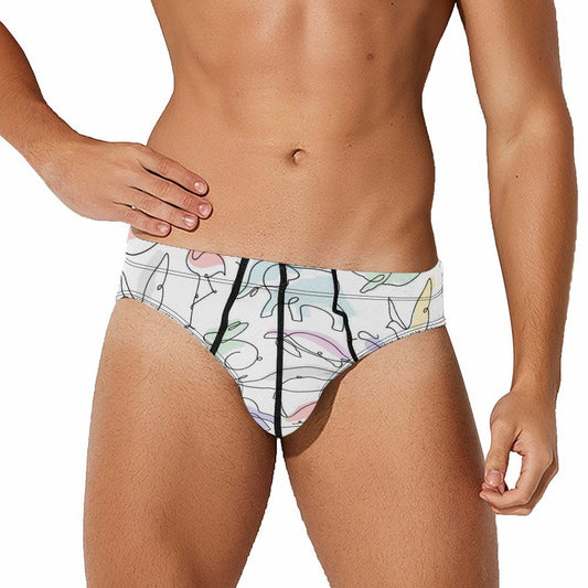 Custom Men's Trunks | Personalized Low-Rise Photo Underwear