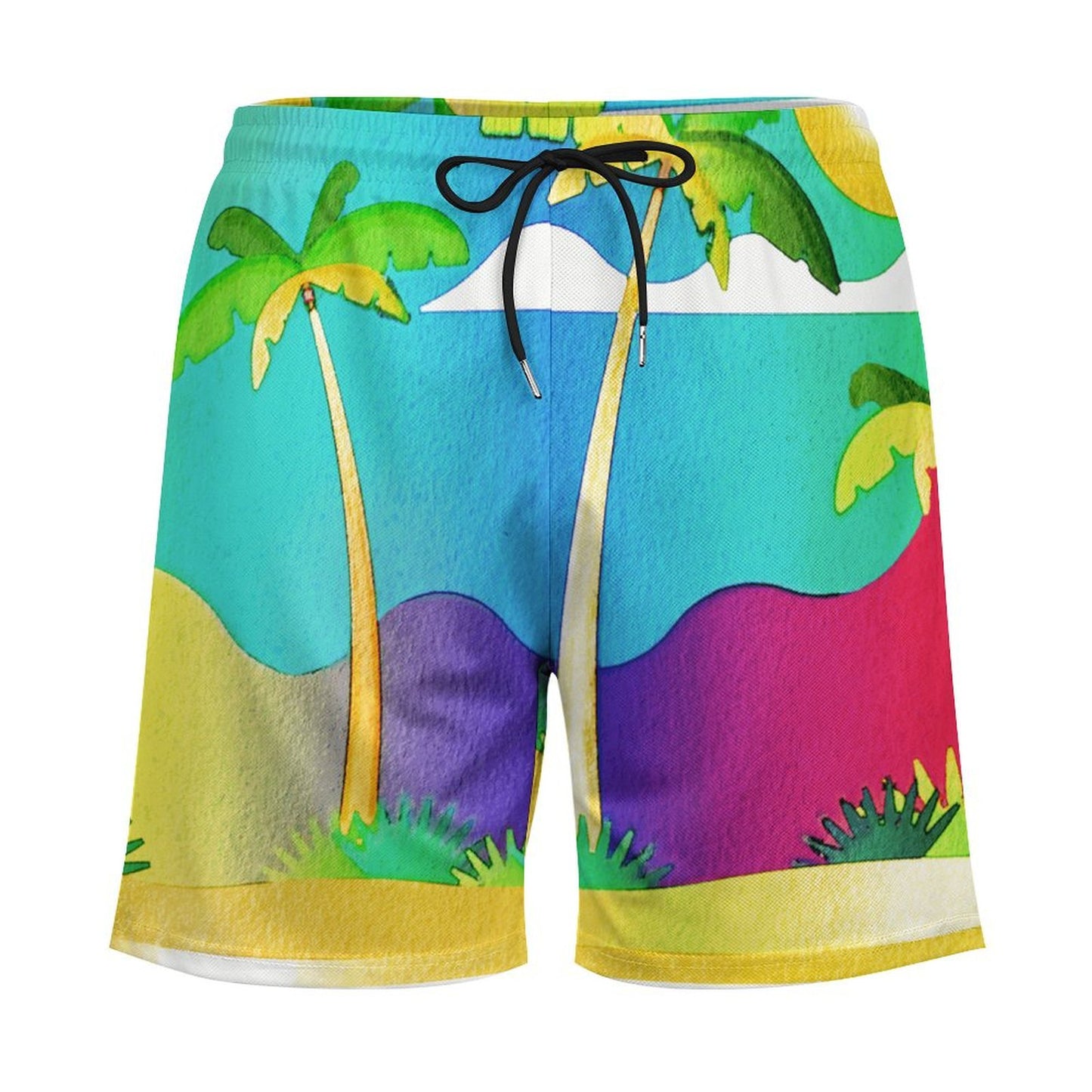 Custom Sport Beach Pants | Personalized Mesh & Milk Silk Shorts