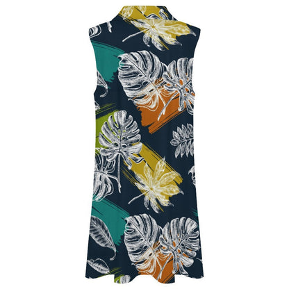 V-neck Sleeveless Dress 1 (186)