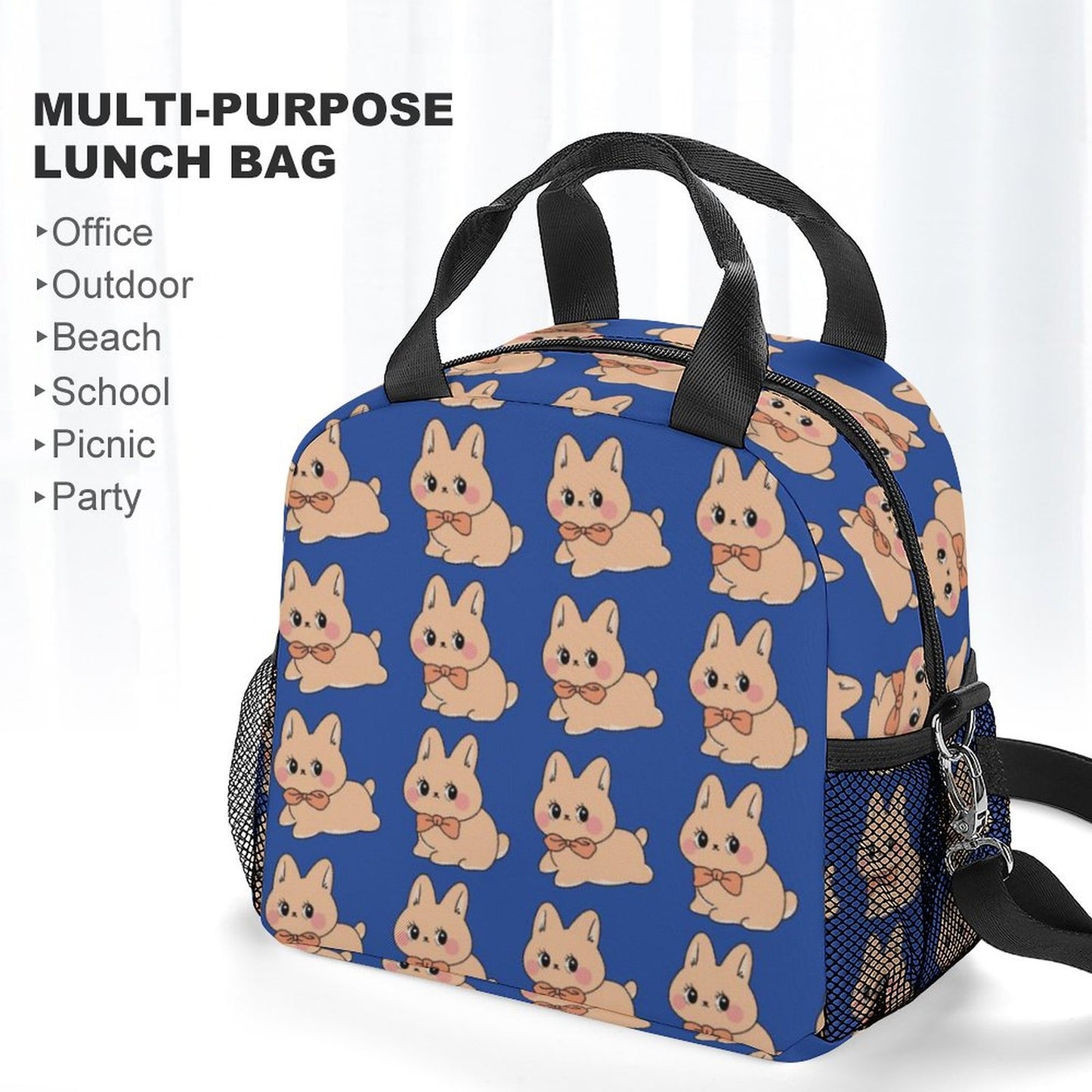 Custom Insulated Crossbody Lunch Bag: Hands-Free & Thermal Efficient