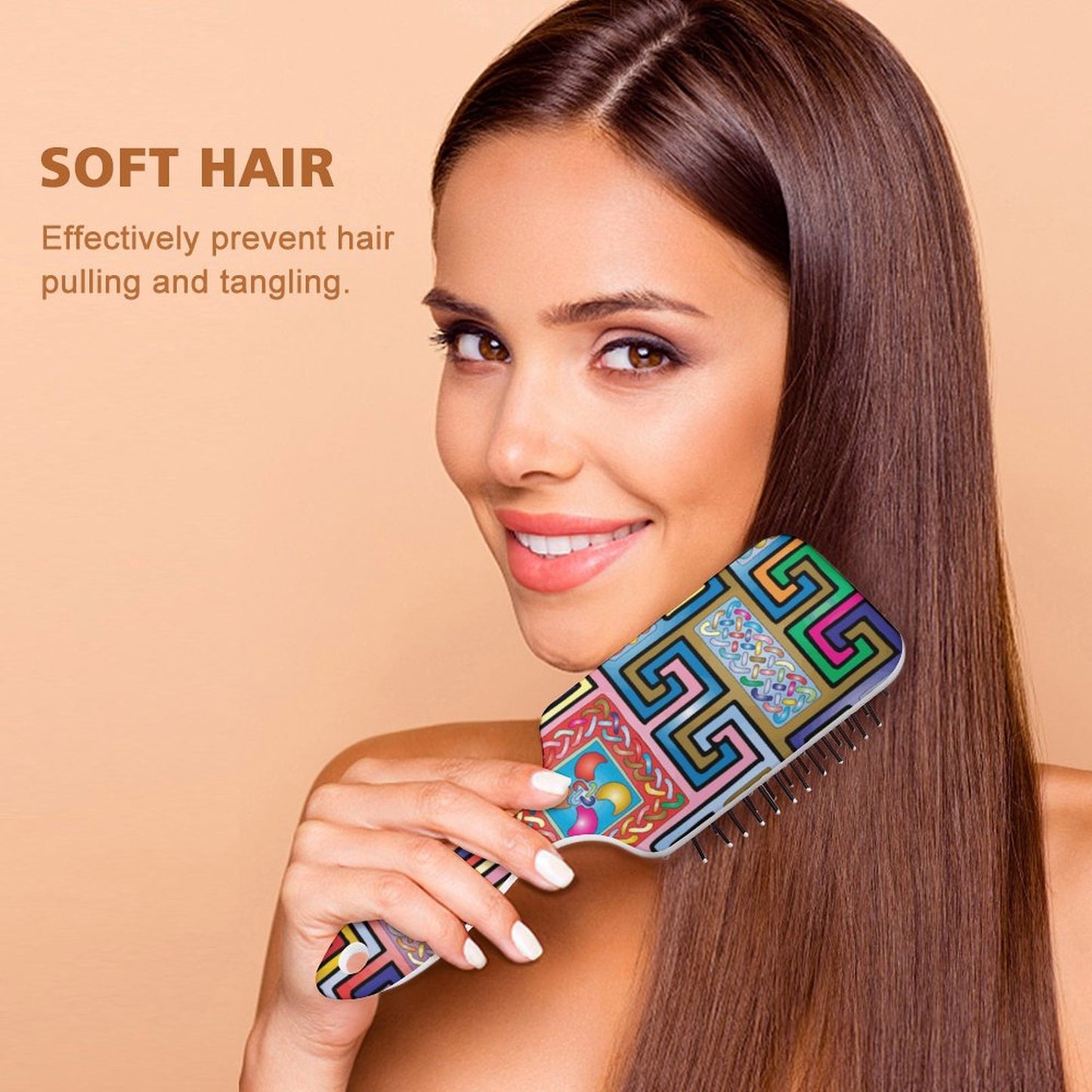 Custom Air Cushion Hairbrush | Scalp Massage Paddle Brush