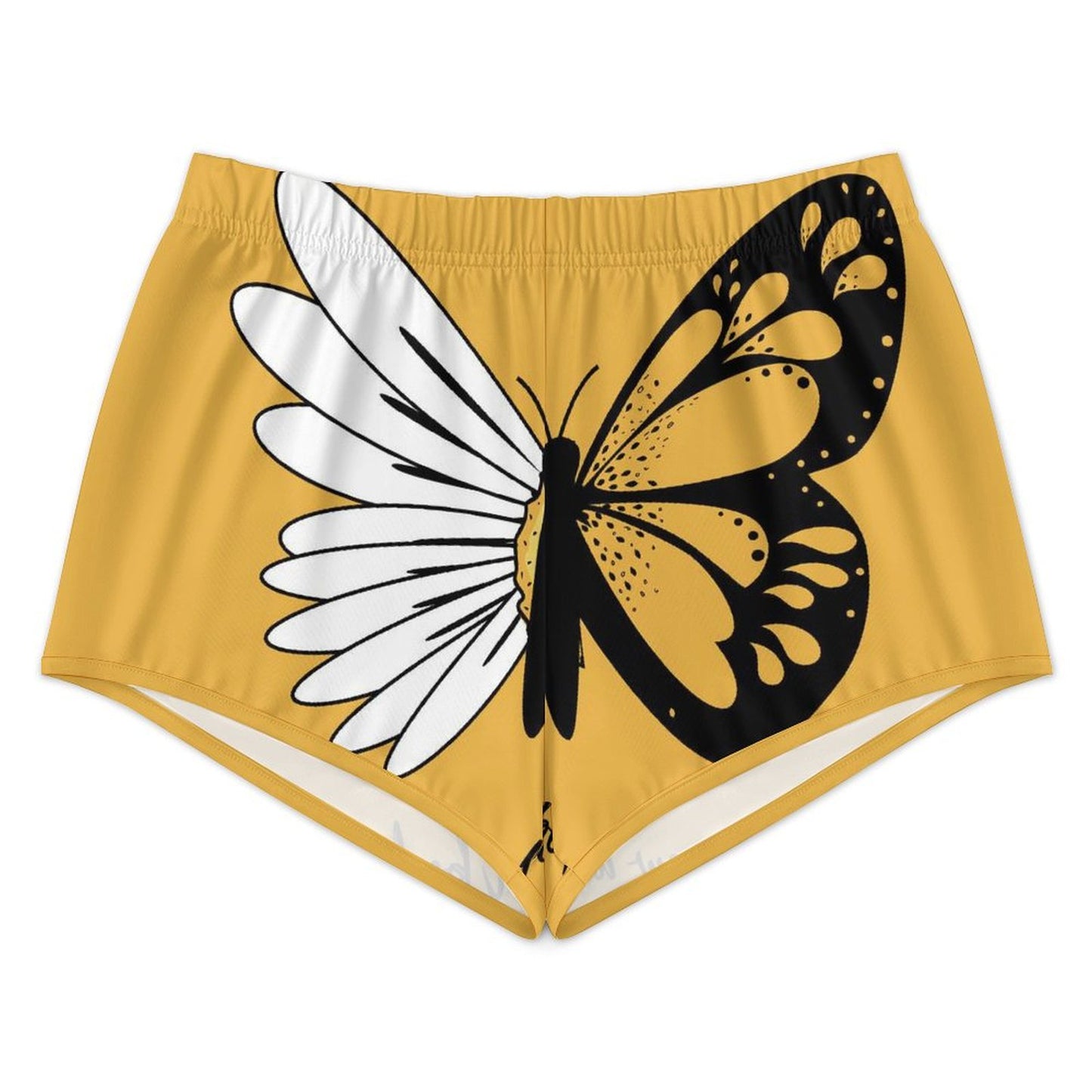 Custom Women's Sport Shorts | Personalized Milk Silk Gym Shorts
