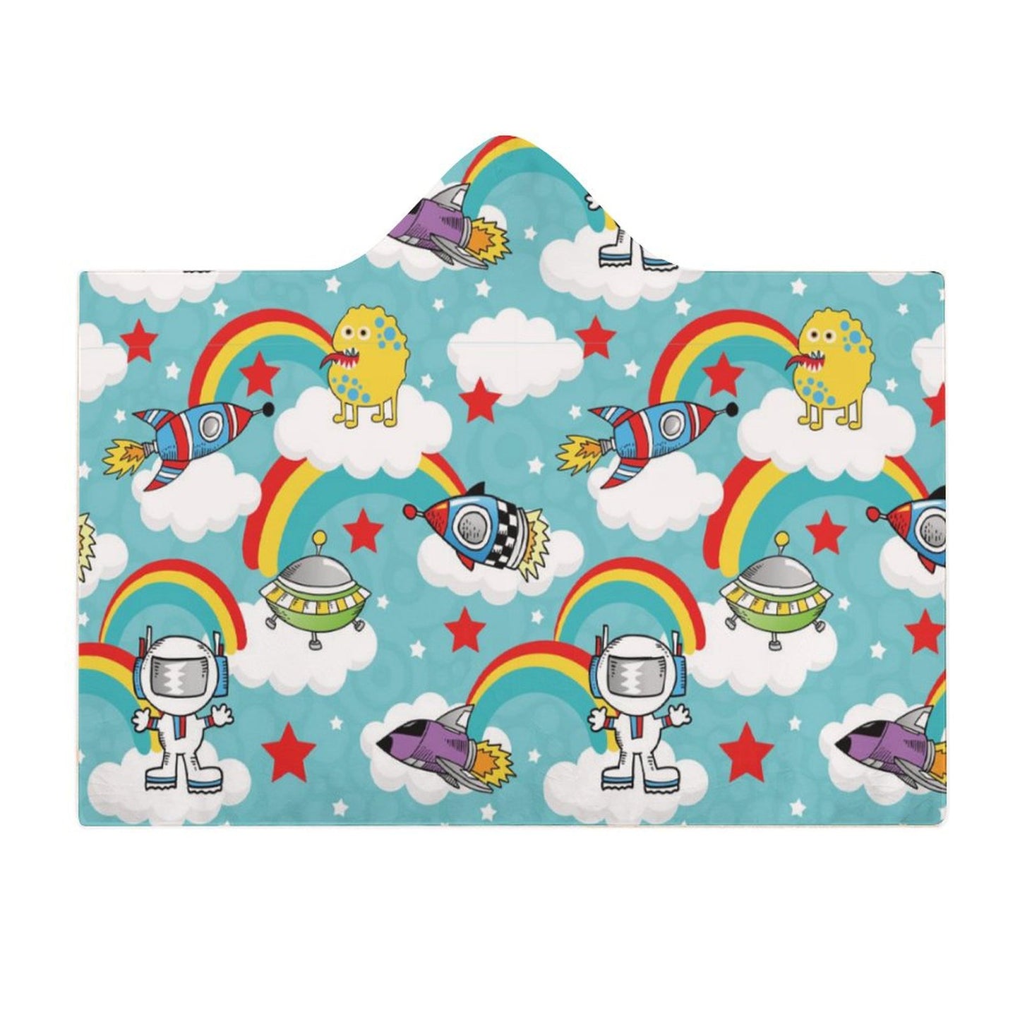 Custom Hooded Blanket | Personalized Wearable Photo Throw