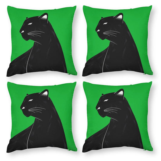 Custom Set of 4 Throw Pillow Covers | Personalized Decorative Cushions