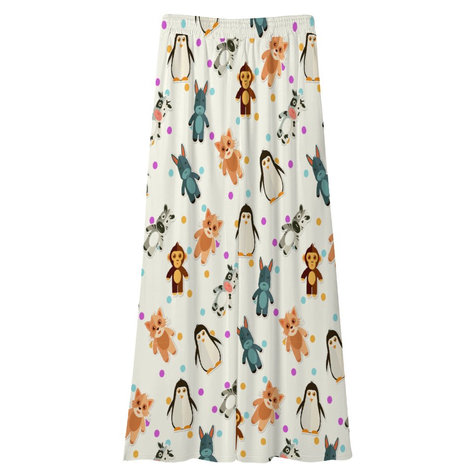 Custom Women's Wide-Leg Pants | Personalized Photo Lounge Trousers