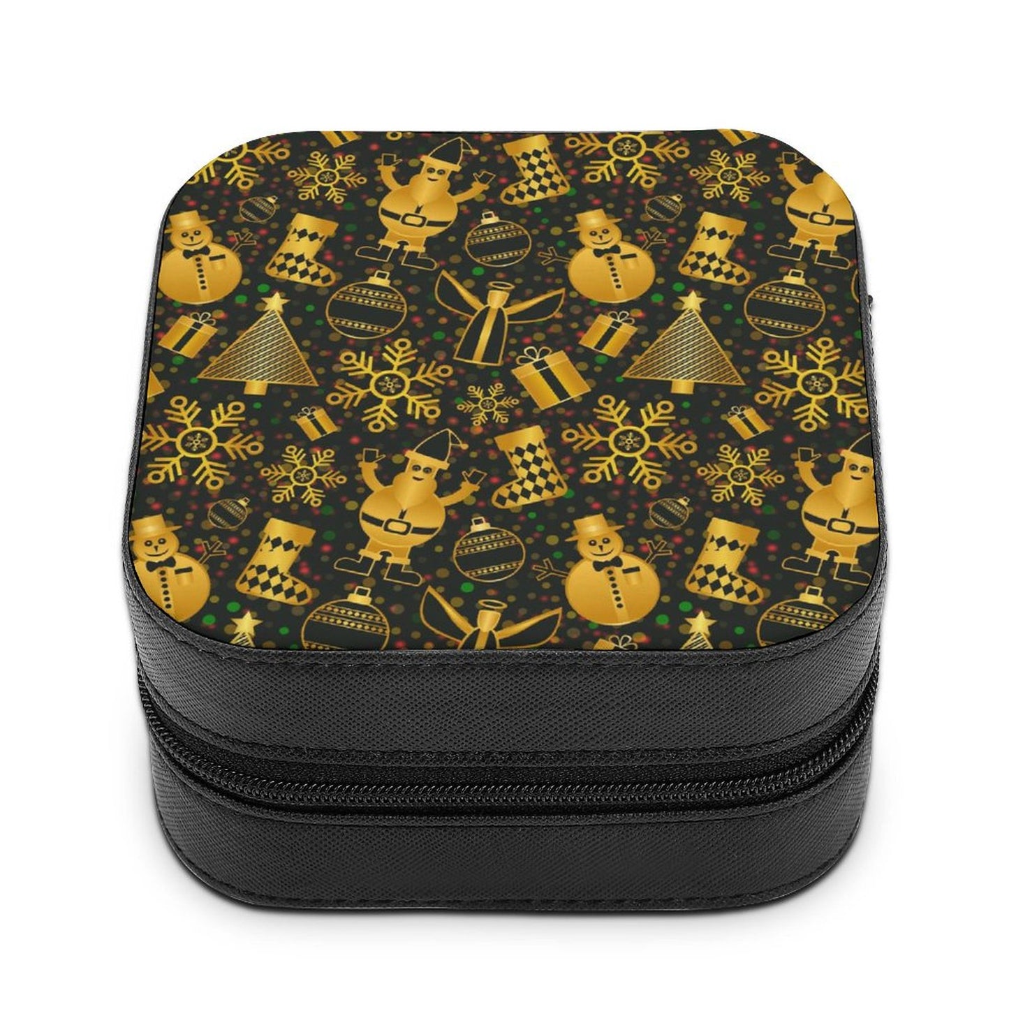 Personalized Jewelry Travel Case | Custom PU Leather Box for Her