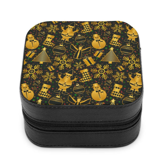 Personalized Jewelry Travel Case | Custom PU Leather Box for Her