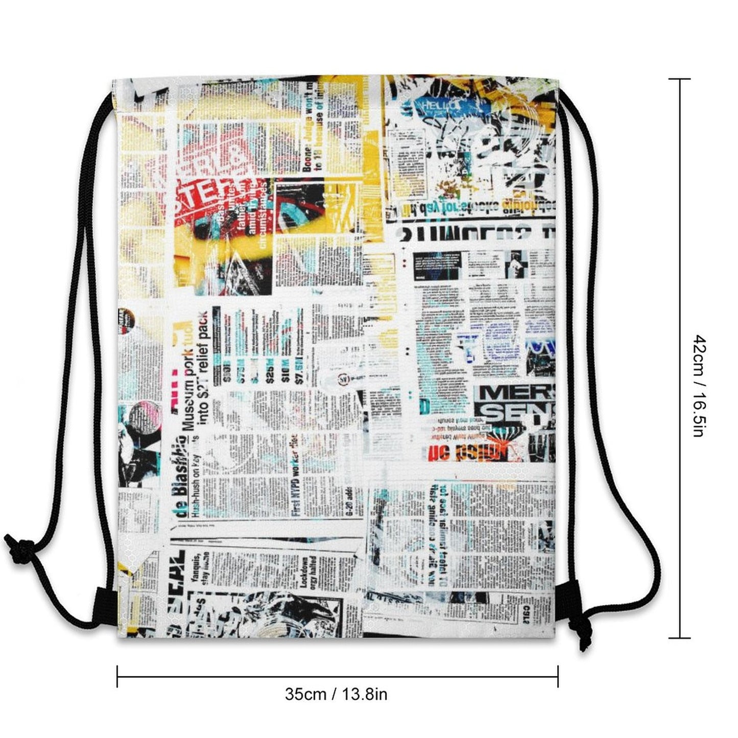 Custom Drawstring Bag | Durable Honeycomb Fabric with Your Logo