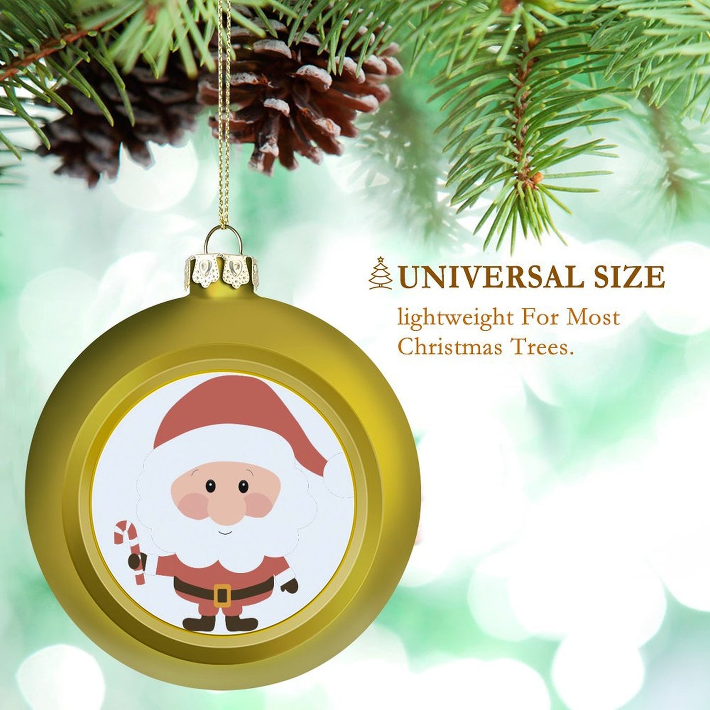 Create a Custom Christmas Ball Ornament | Your Photo on a Bauble