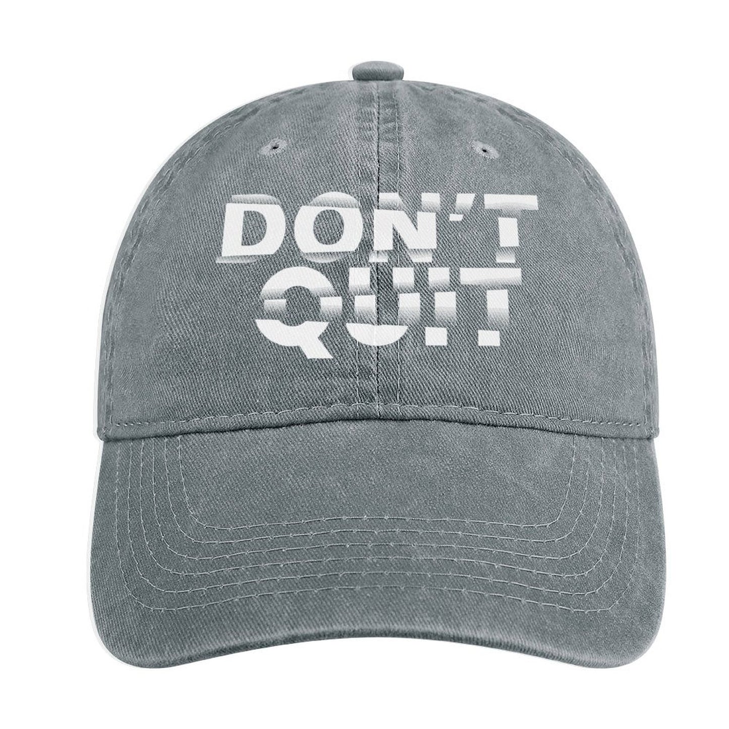 Custom Vintage Washed Denim Dad Hat: 100% Cotton Baseball Cap