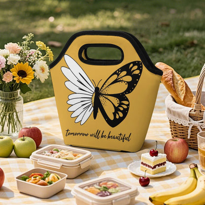 Custom Lunch Tote with Photo | Personalized Waterproof Carry Bag