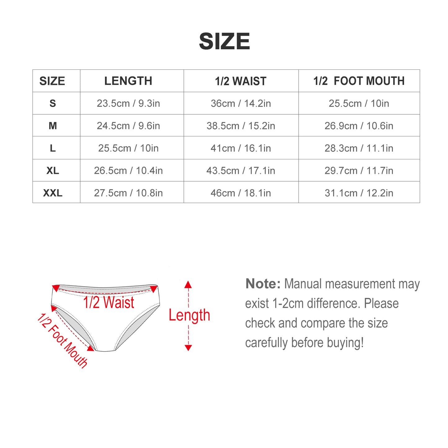 Custom Photo Panties | Personalized Funny Underwear for Her