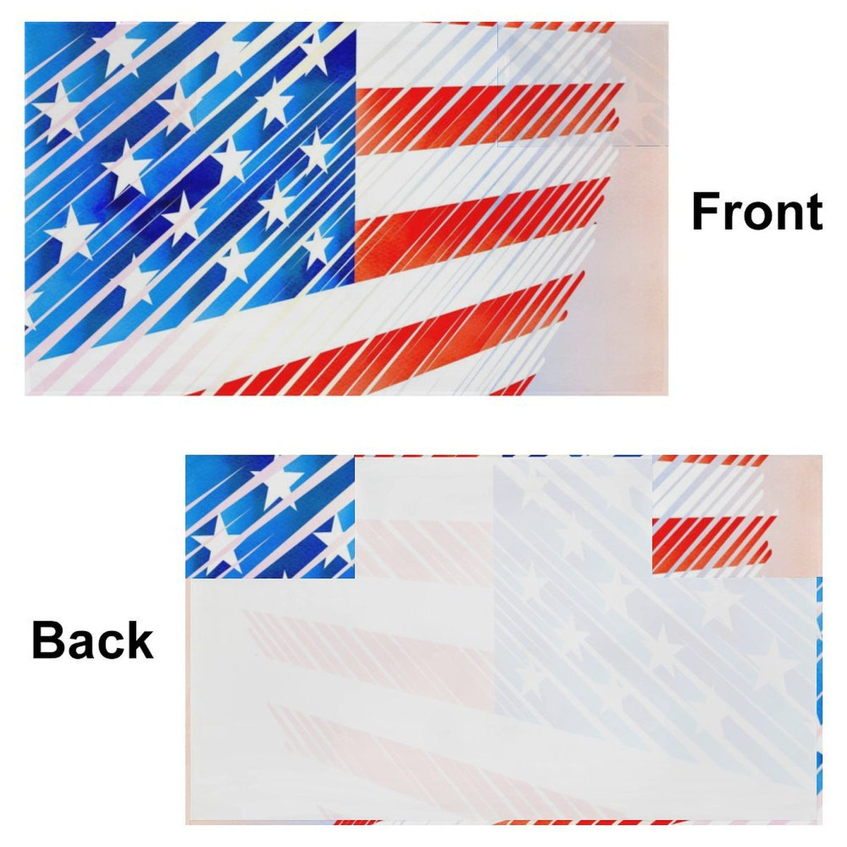 Custom Printed Wearable Flag Cape for Sports, Cosplay and Events