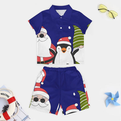 Custom Kids Beach Set | Personalized Summer Shirt & Shorts Outfit