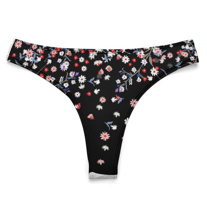 Custom 100% Cotton Thong | Personalized Photo Panty Gift for Her