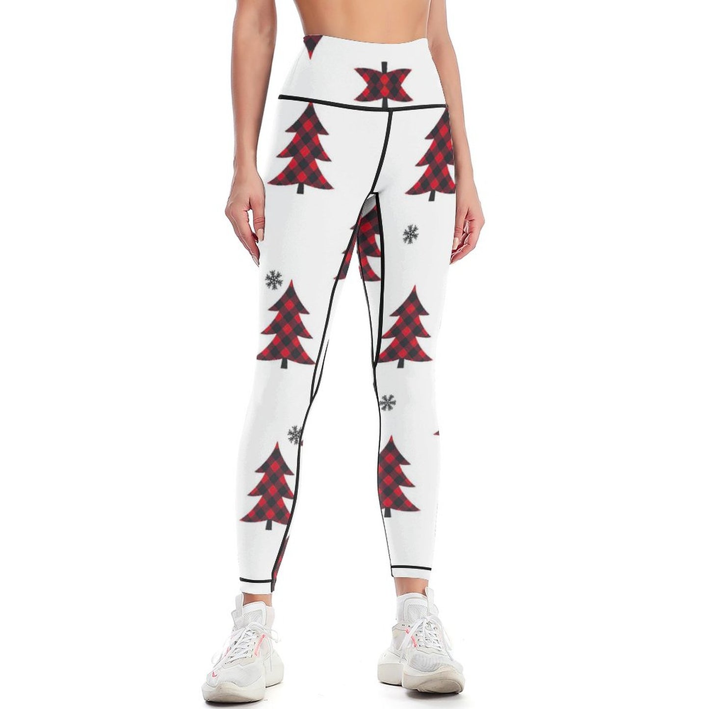 Custom High-Waisted Yoga Leggings | Milk Silk Contour Tights (S-2XL)