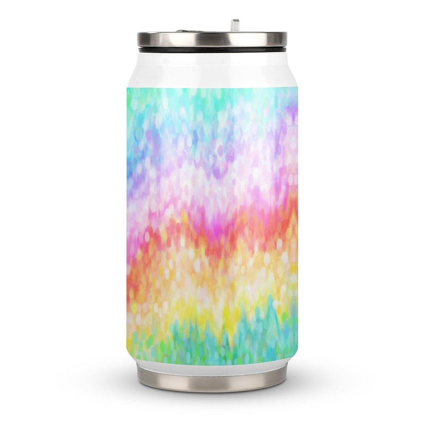 Custom Stainless Steel Tumbler with Straw | Insulated Cola Cup