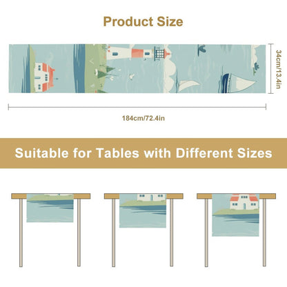 Custom Linen Table Runner | Personalized for Farmhouse & Dining Decor