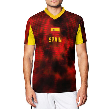 Custom Soccer Jersey | Personalized Breathable Mesh Football Shirt