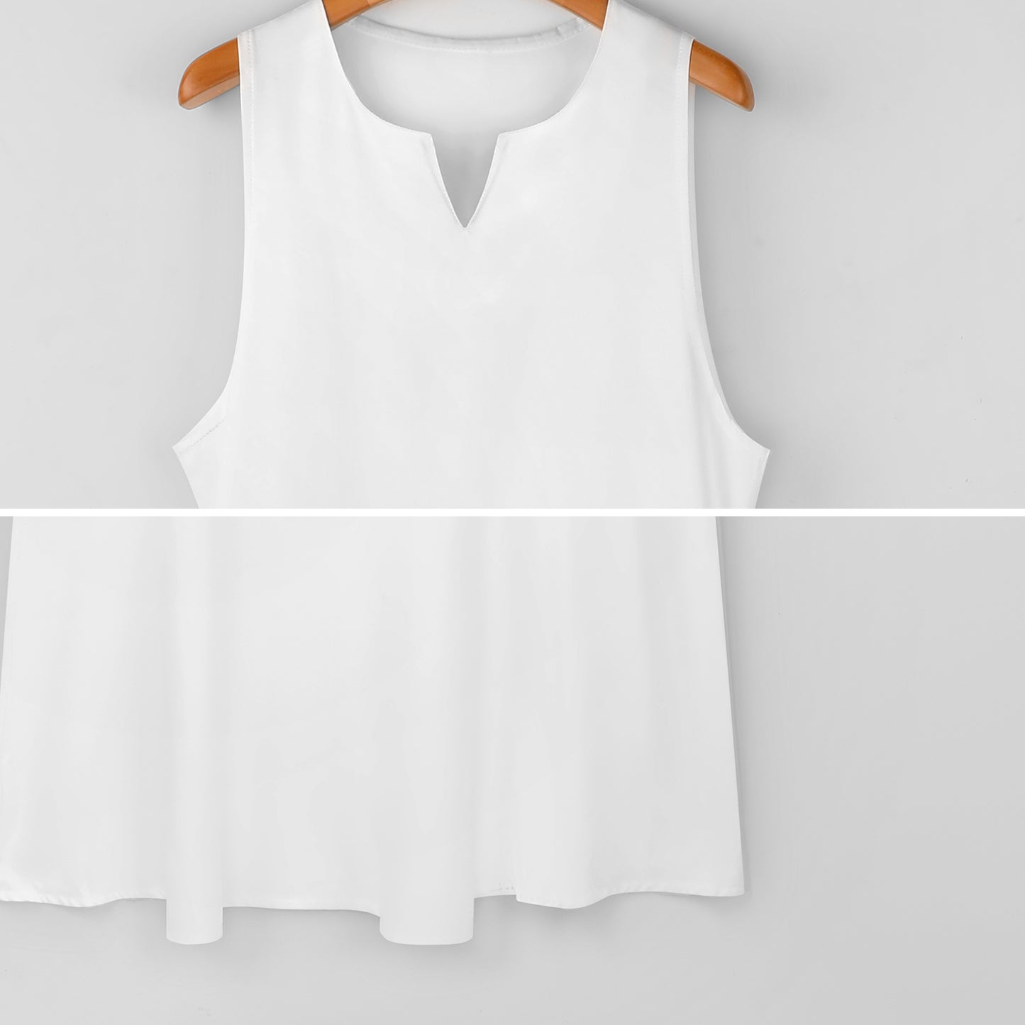 Custom Print Sleeveless Maxi Dress | Personalized Ankle-Length Dress