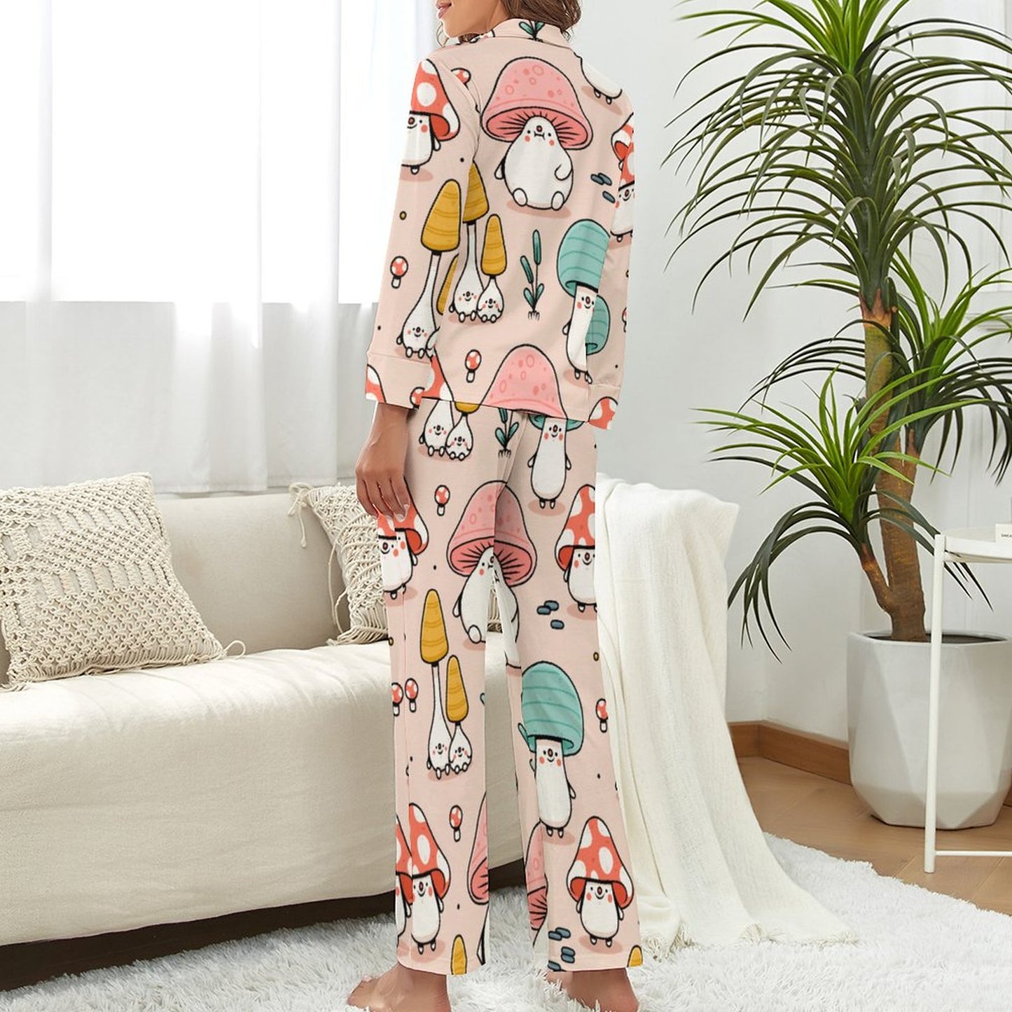 Custom Photo Pajamas | Personalized Silk-Feel Sleepwear Set