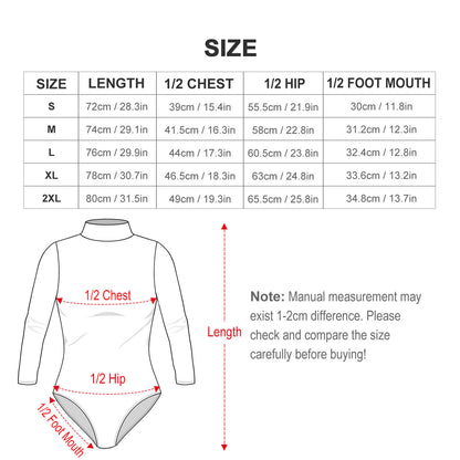 Custom Long Sleeve Bodysuit | Design Your Own Leotard