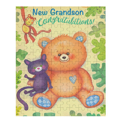 Custom Vertical Wooden Jigsaw Puzzle | Personalised Poplar Wood Gift