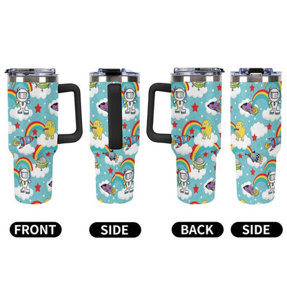Custom 40oz Stainless Steel Car Cup | Personalized Large Travel Tumbler