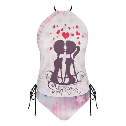 Custom Two-Piece Swimsuit | Personalized Bikini with Photo